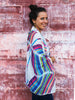 Jagged Striped Wrap