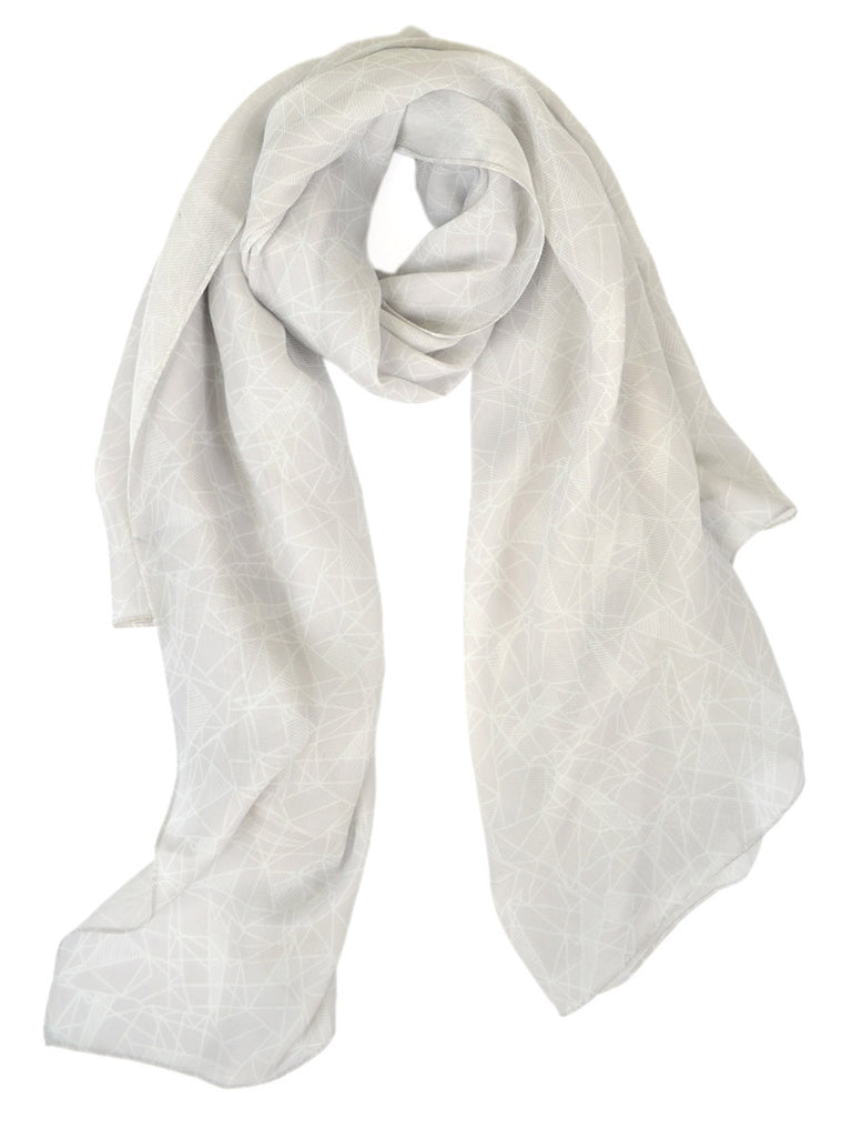 Light Tonal Geo Scarf