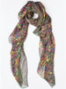 Elephant Print Silk Scarf