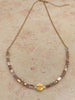 Beaded Chain Believe Necklace