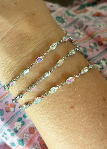 Infinity Grace Bracelet Stack Trio